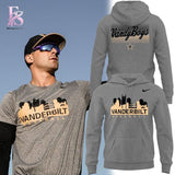 Vanderbilt Commodores Baseball Nashville Skyline Hoodie