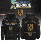 Vegas Golden Knights Salute To Service Veterans Day Hoodie Shirt