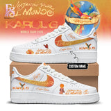 Viajando Por El Mundo Tropitour 2026 Karol G Air Force Shoes