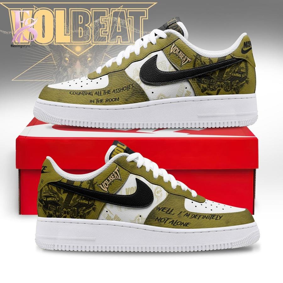 Volbeat Still Counting Air Force Shoes