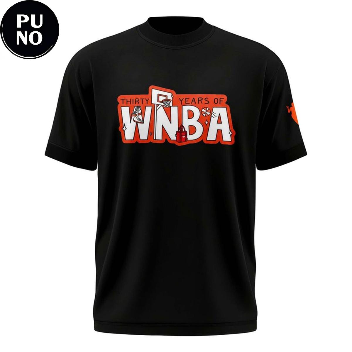 WNBA 2026 Thirty Years of WNBA Hoodie T-Shirt
