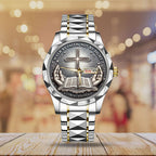 Walk By Faith, Not By Sight Alloy Luxury Quartz Watch – TANTN17269