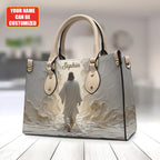 Personalized Walk With God Leather Handbag – TANTN15442