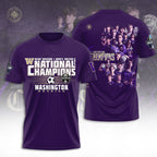 Washington Huskies Men's Soccer 3D Apparel – TANTN19436