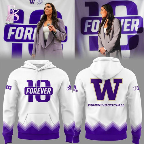Washington Huskies Women’s Basketball NCAA Forever 10 Hoodie
