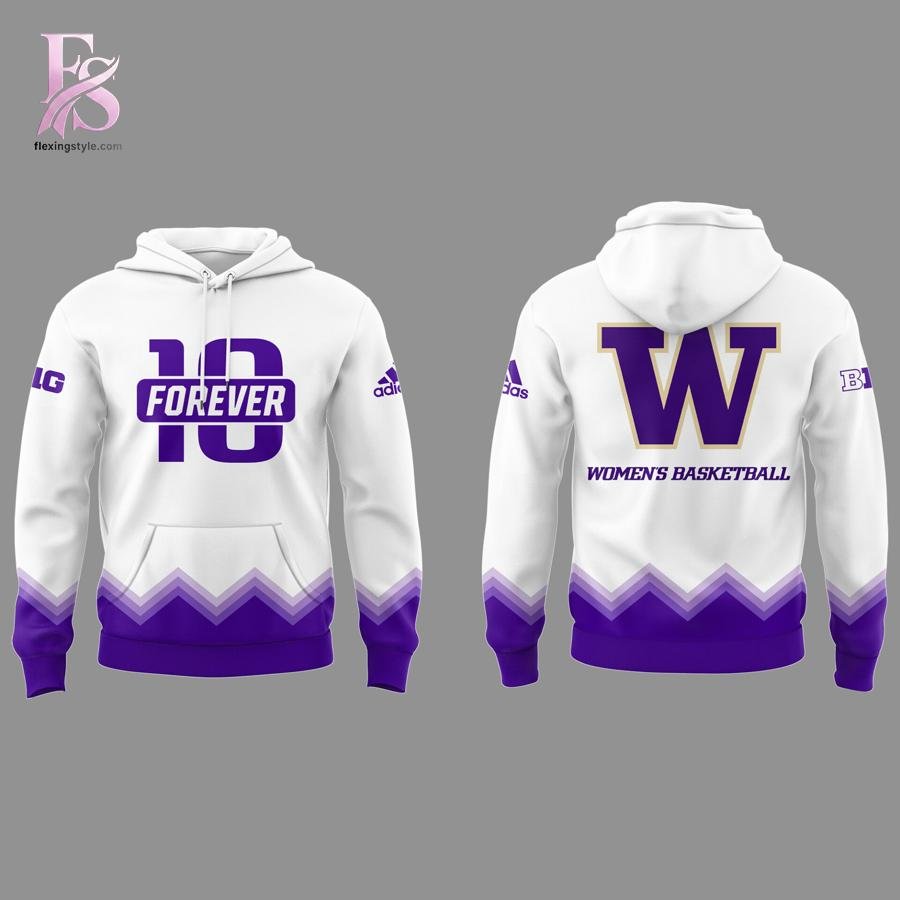 Washington Huskies Women’s Basketball NCAA Forever 10 Hoodie