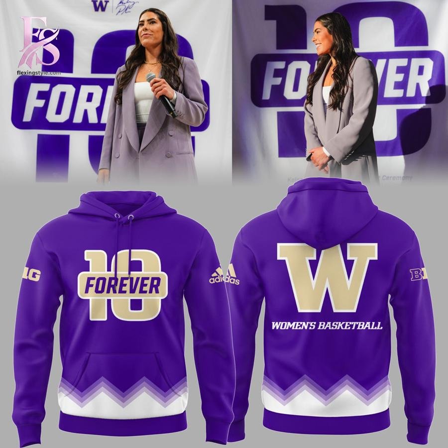 Washington Huskies Women’s Basketball NCAA Forever 10 Hoodie