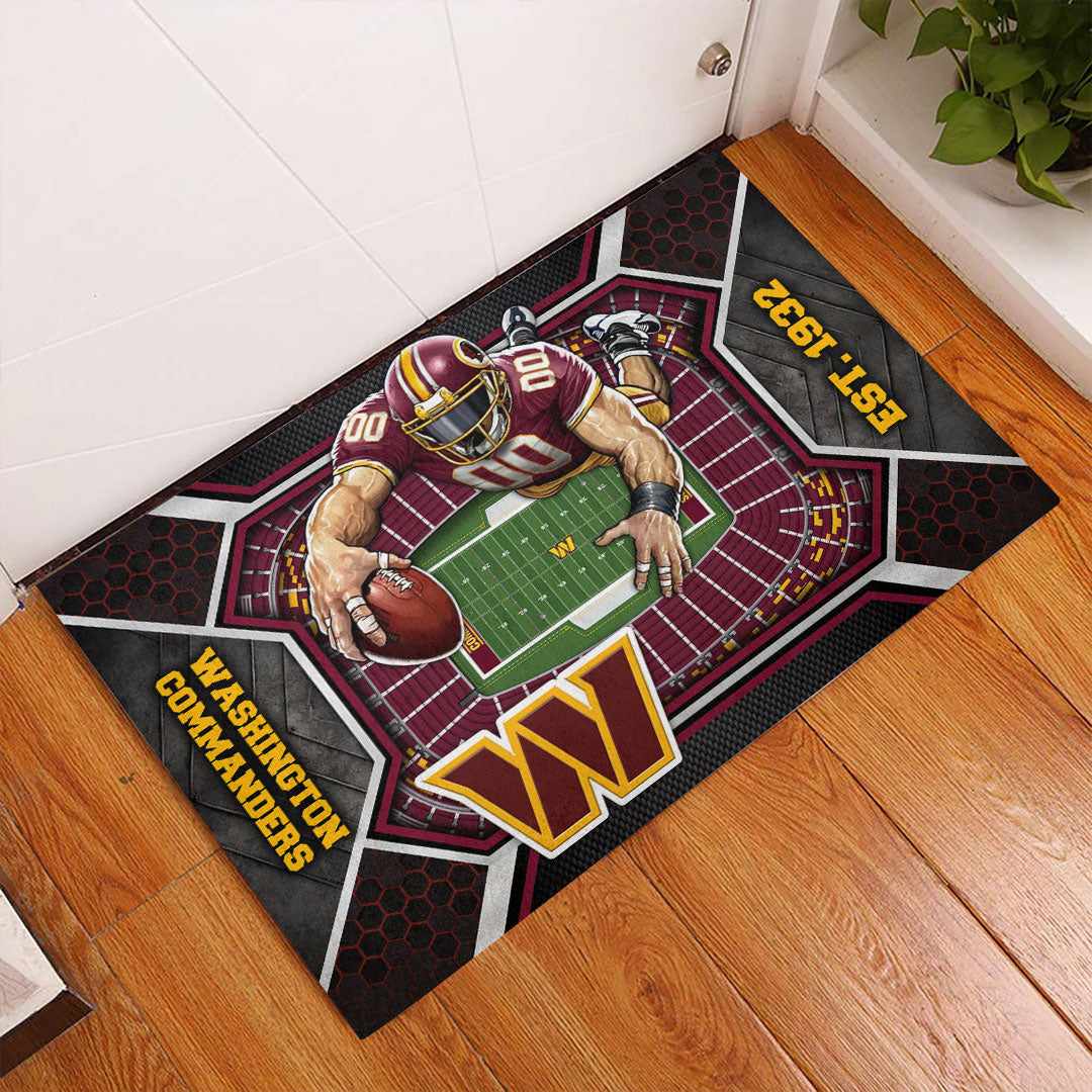 Washington Commanders Custom Doormat – HOATT12639