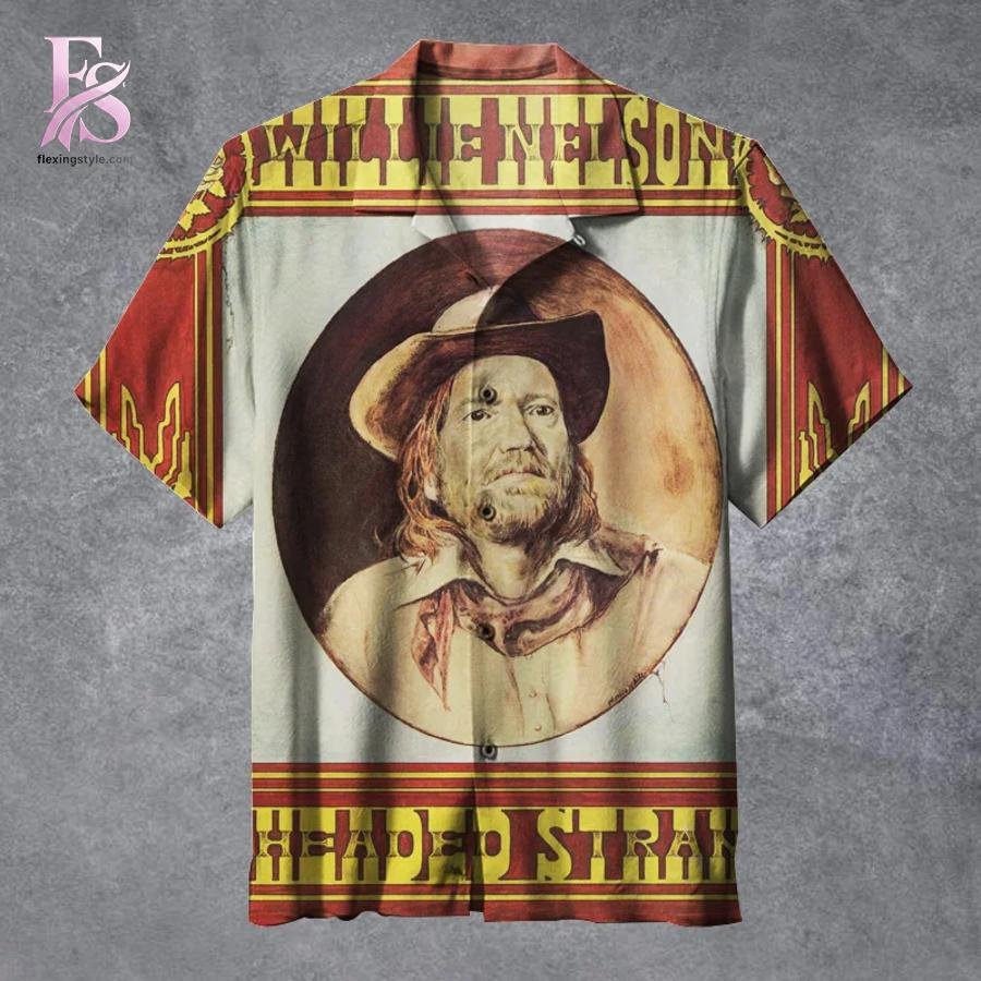 Willie Nelson Red Headed Stranger Universal Hawaiian Shirt