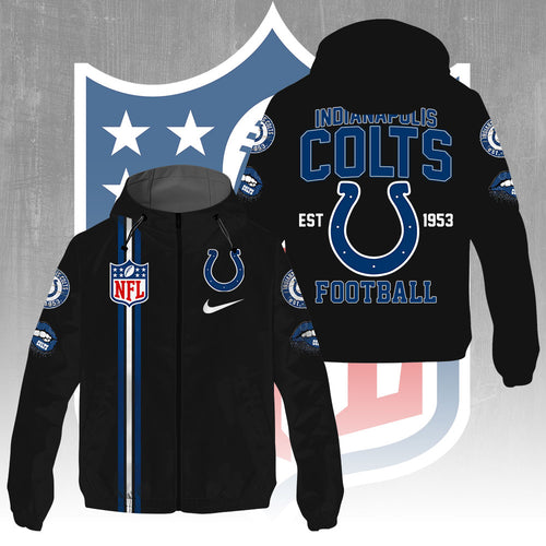 Indianapolis Colts 3D Windbreaker Jacket – GNE4291