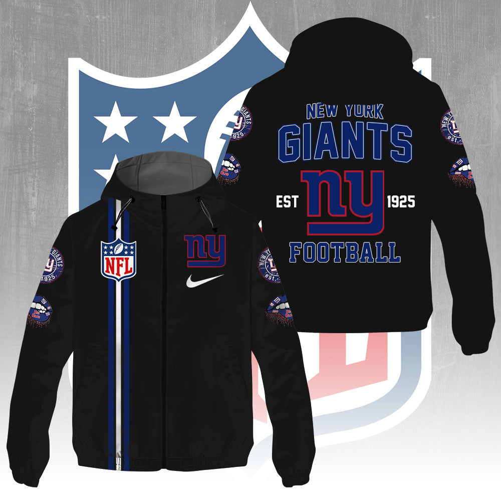 New York Giants 3D Windbreaker Jacket – GNE4298