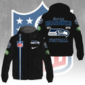 Seattle Seahawks 3D Windbreaker Jacket – GNE4304