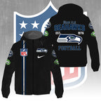 Seattle Seahawks 3D Windbreaker Jacket – GNE4304