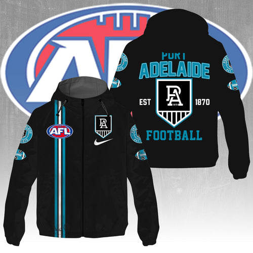 Port Adelaide FC 3D Windbreaker Jacket – GNE4333