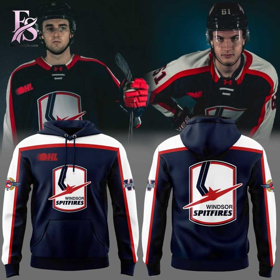 Windsor Spitfires Worn by Legends A Spitfire Hoodie