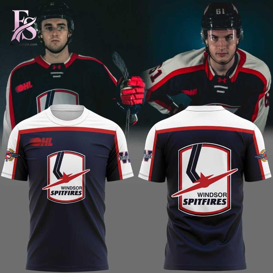 Windsor Spitfires Worn by Legends A Spitfire Hoodie