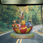 Winnie-the-Pooh 100th Anniversary Custom shape 2-sided Acrylic Car Ornament – TMTHU3096