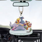 Winnie-the-Pooh 100th Anniversary Custom shape 2-sided Acrylic Car Ornament – TMTHU3134