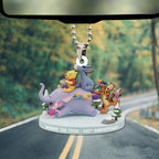 Winnie-the-Pooh 100th Anniversary Custom shape 2-sided Acrylic Car Ornament – TMTHU3134
