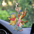 Winnie-the-Pooh 100th Anniversary Custom shape 2-sided Acrylic Car Ornament – TMTHU3191
