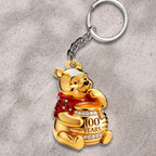 Winnie-the-Pooh 100th Anniversary Custom Shape 2-sided Keychain – HOATT15930