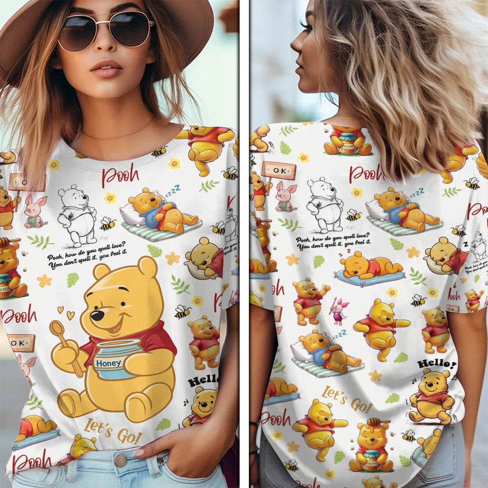 Winnie-the-Pooh 100th Anniversary 2026 3D Apparel – TMTHU6404