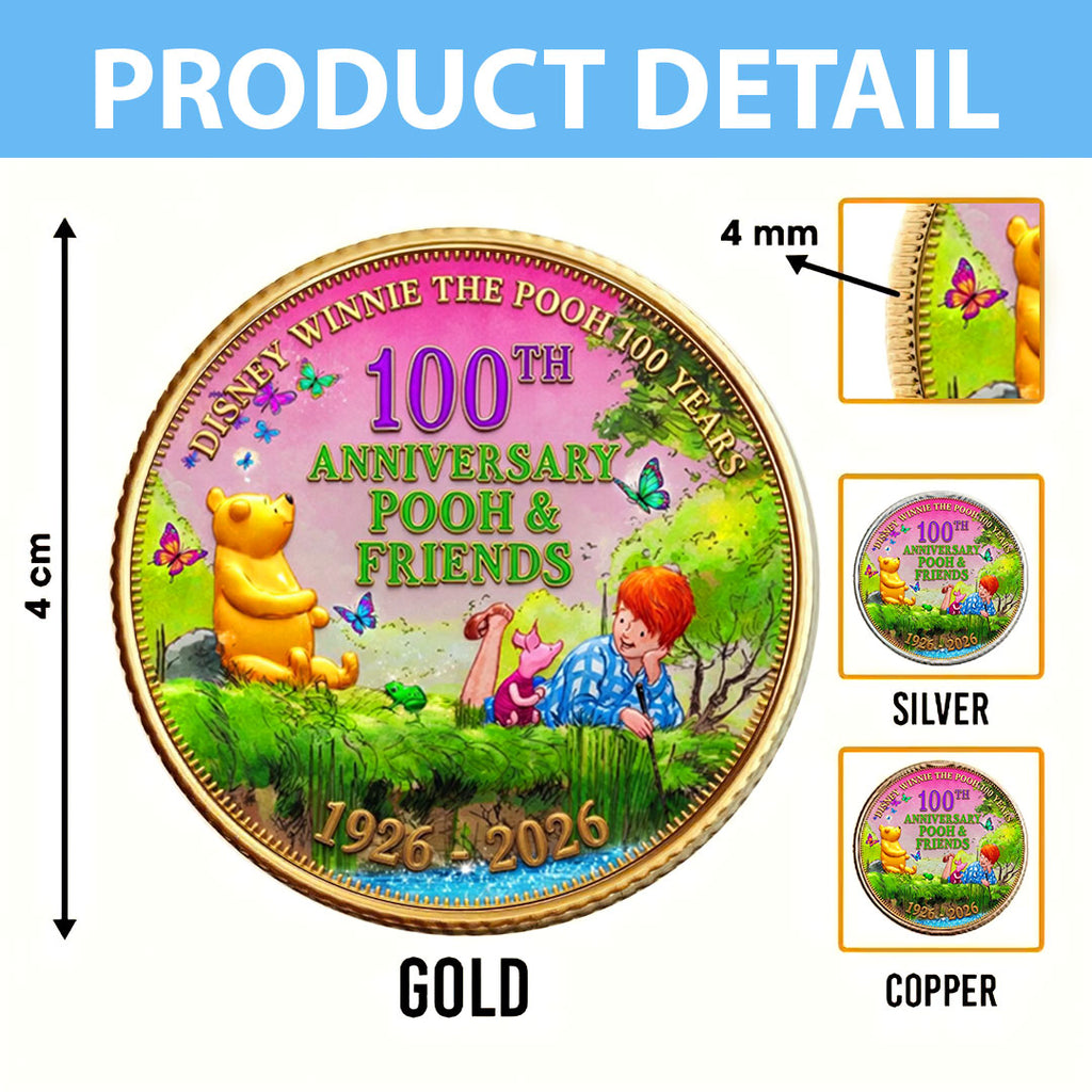 Winnie-the-Pooh 100th Anniversary 2026 Commemorative Coin – TMTHU5361