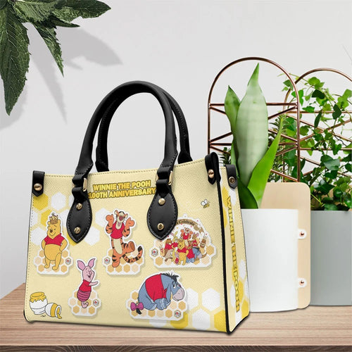 Winnie-the-Pooh 100th Anniversary 2026 Leather HandBag – TMTHU8841
