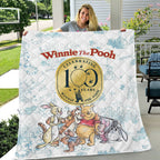 Winnie-the-Pooh 100th Anniversary 2026 Quilt Blanket – TMTHU6151