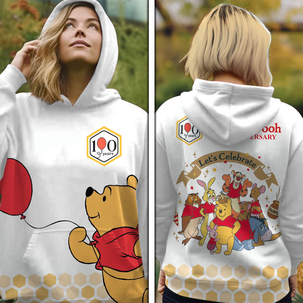 Winnie-the-Pooh 100th Anniversary 3D Apparel – TMTHU7928