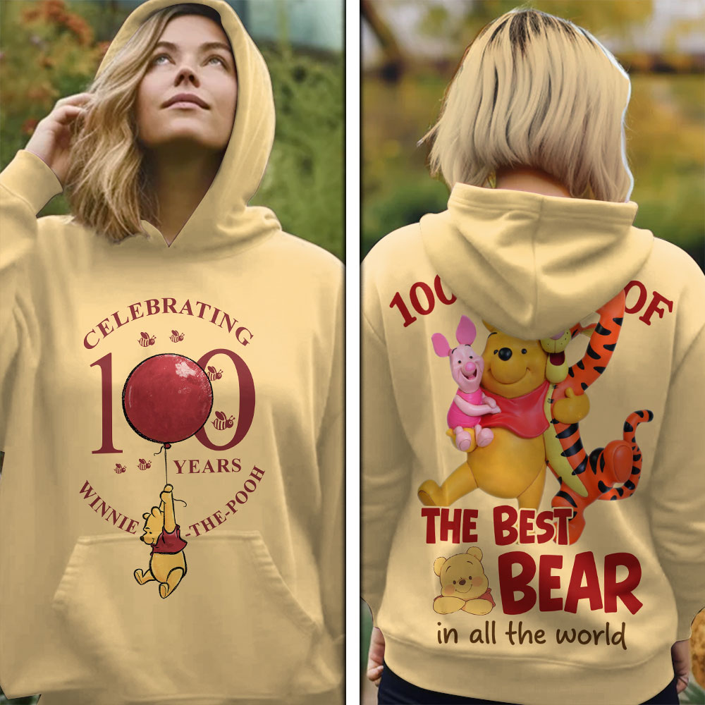 Winnie-the-Pooh 100th Anniversary 3D Apparel – MAITM14326
