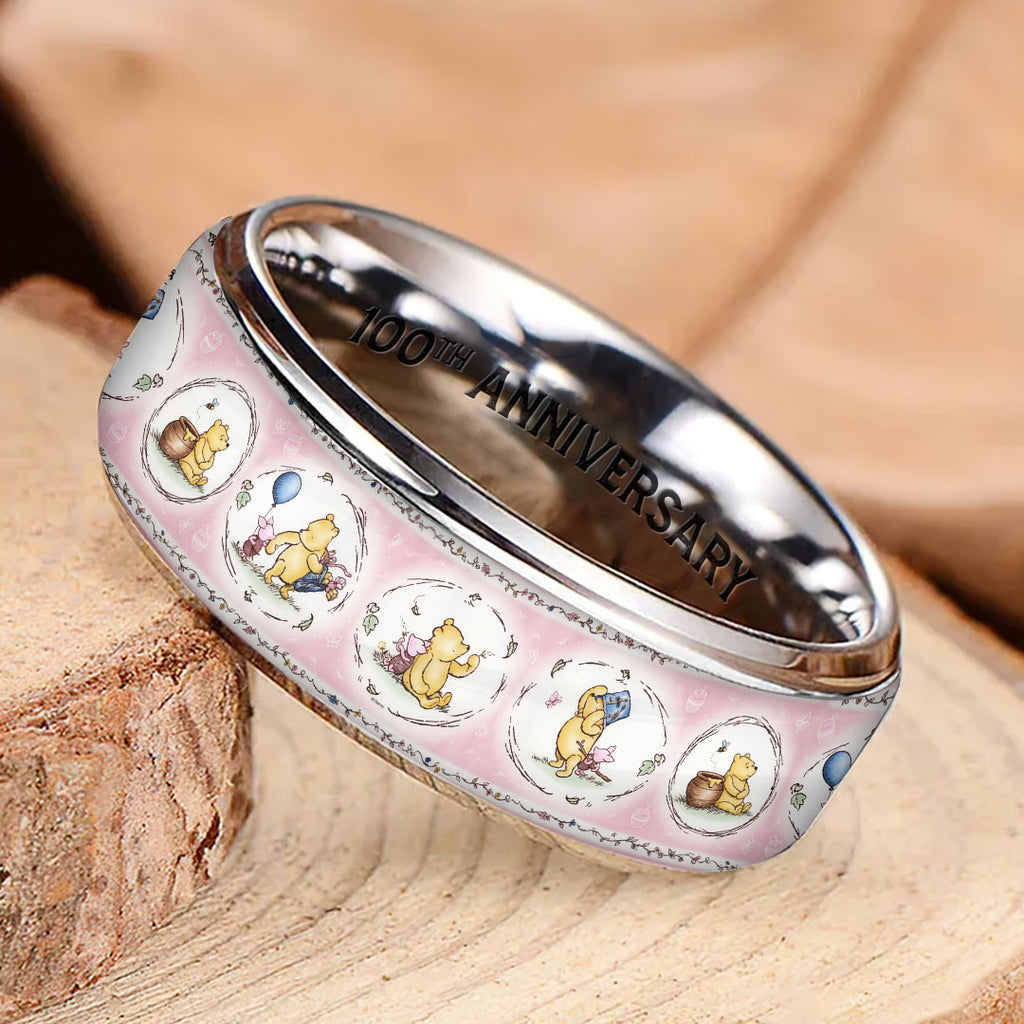 Winnie-the-Pooh 100th Anniversary Custom Alloy Ring – TMTHU6596