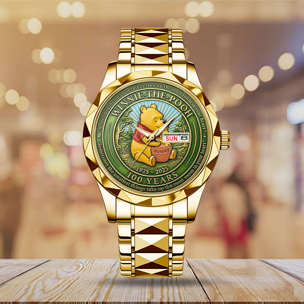 Winnie-the-Pooh 100th Anniversary Alloy Luxury Quartz Watch – MAITM14260