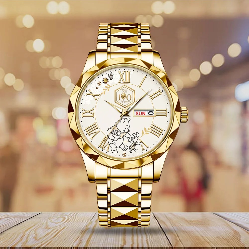 Winnie-the-Pooh 100th Anniversary Alloy Luxury Quartz Watch – MAITM15379