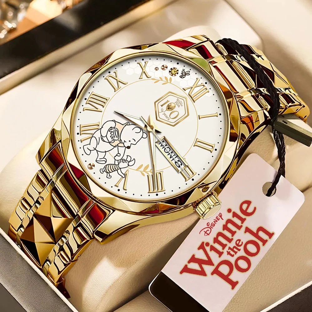 Winnie-the-Pooh 100th Anniversary Alloy Luxury Quartz Watch – MAITM15379