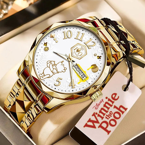 Winnie-the-Pooh 100th Anniversary Alloy Luxury Quartz Watch – MAITM15380