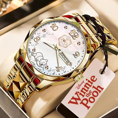 Winnie-the-Pooh 100th Anniversary Alloy Luxury Quartz Watch – MAITM15385