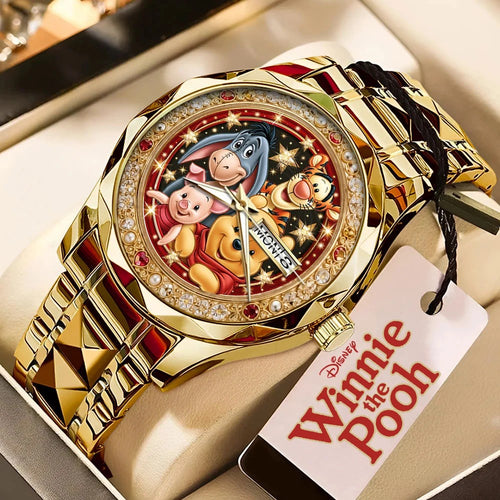 Winnie-the-Pooh 100th Anniversary Alloy Luxury Quartz Watch – TMTHU8980