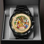 Winnie-the-Pooh 100th Anniversary Black Stainless Steel Watch – HOATT15589