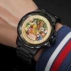 Winnie-the-Pooh 100th Anniversary Black Stainless Steel Watch – HOATT15589