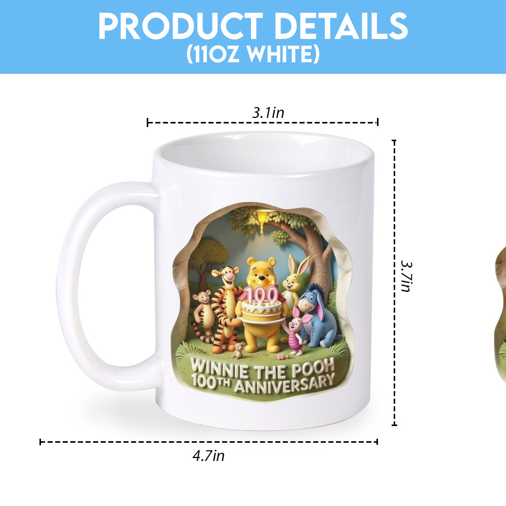 Winnie-the-Pooh 100th Anniversary Ceramic Mug – TMTHU4187