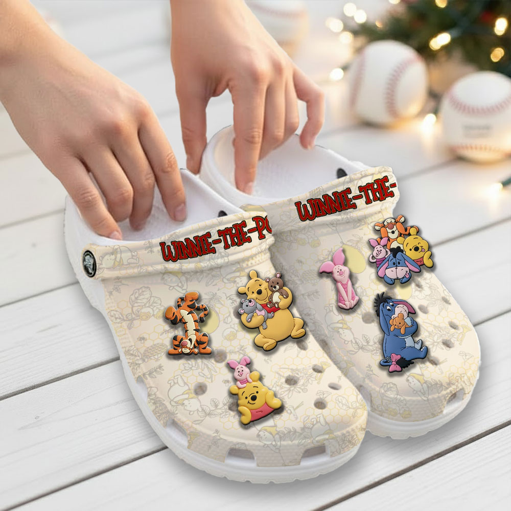 Winnie-the-Pooh 100th Anniversary Custom Clogs – TMTHU7414