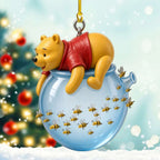 Winnie-the-Pooh 100th Anniversary Custom Shape 2-side Printed Acrylic Ornament – TMTHU9163