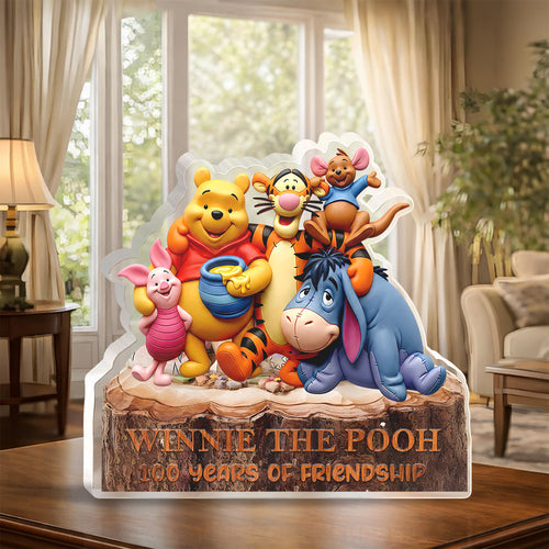 Winnie-the-Pooh 100th Anniversary Custom Shape Acrylic Plaque – HOATT16153