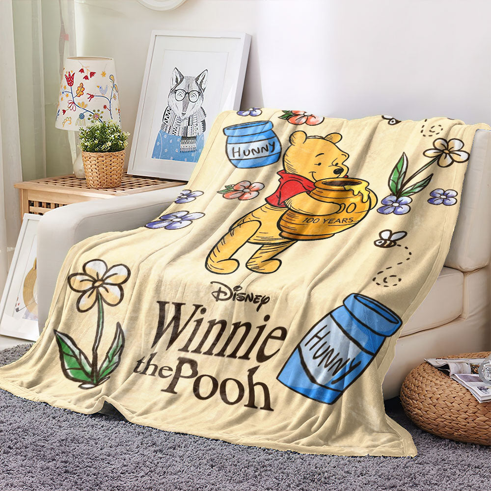 Winnie-the-Pooh 100th Anniversary Fleece Blanket – TMTHU7916