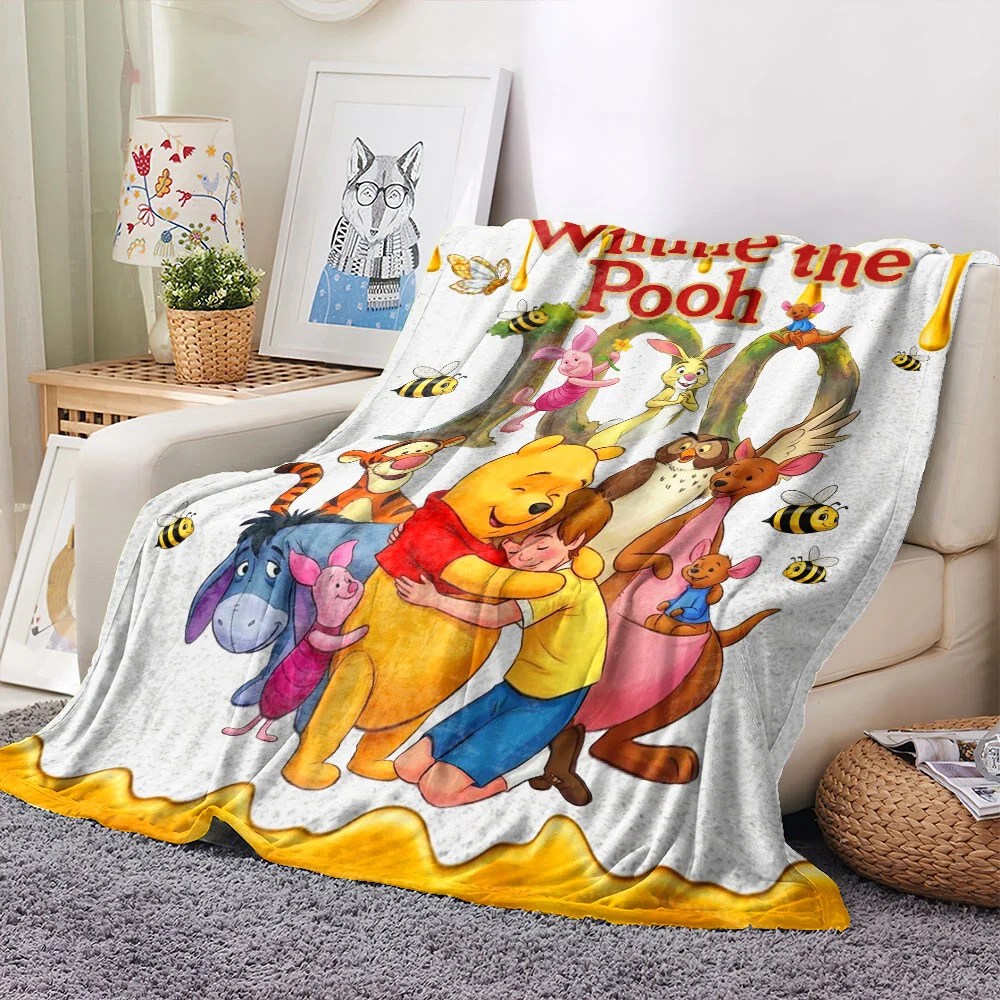 Winnie-the-Pooh 100th Anniversary Fleece Blanket – TMTHU9256