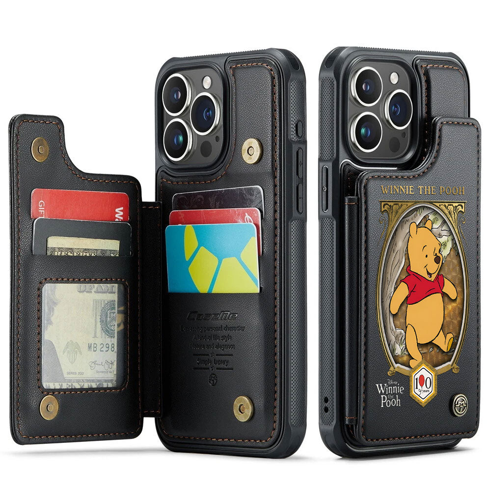Winnie-the-Pooh 100th Anniversary Leather Wallet Phone Case – TMTHU6539