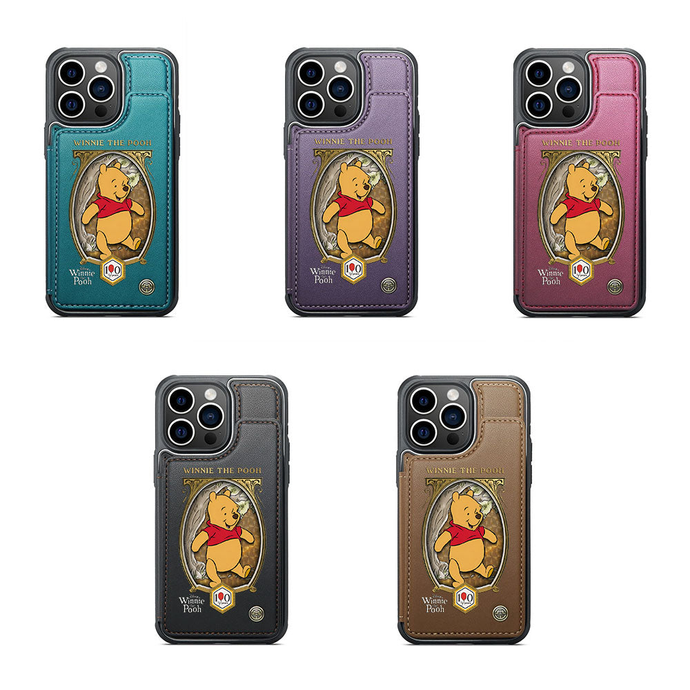 Winnie-the-Pooh 100th Anniversary Leather Wallet Phone Case – TMTHU6539