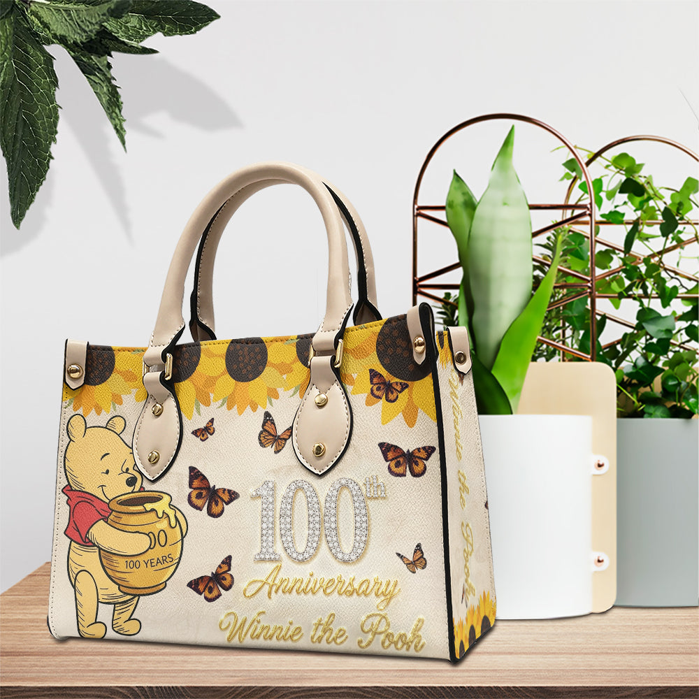 Winnie-the-Pooh 100th Anniversary Leather HandBag – TMTHU7779