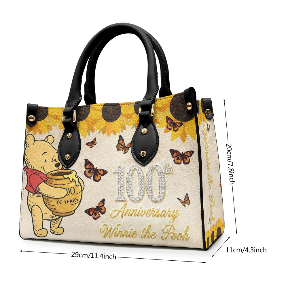 Winnie-the-Pooh 100th Anniversary Leather HandBag – TMTHU7779